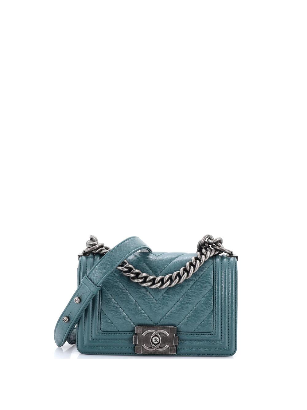 Chanel Boy Flap Bag Chevron Caviar #259675C44B